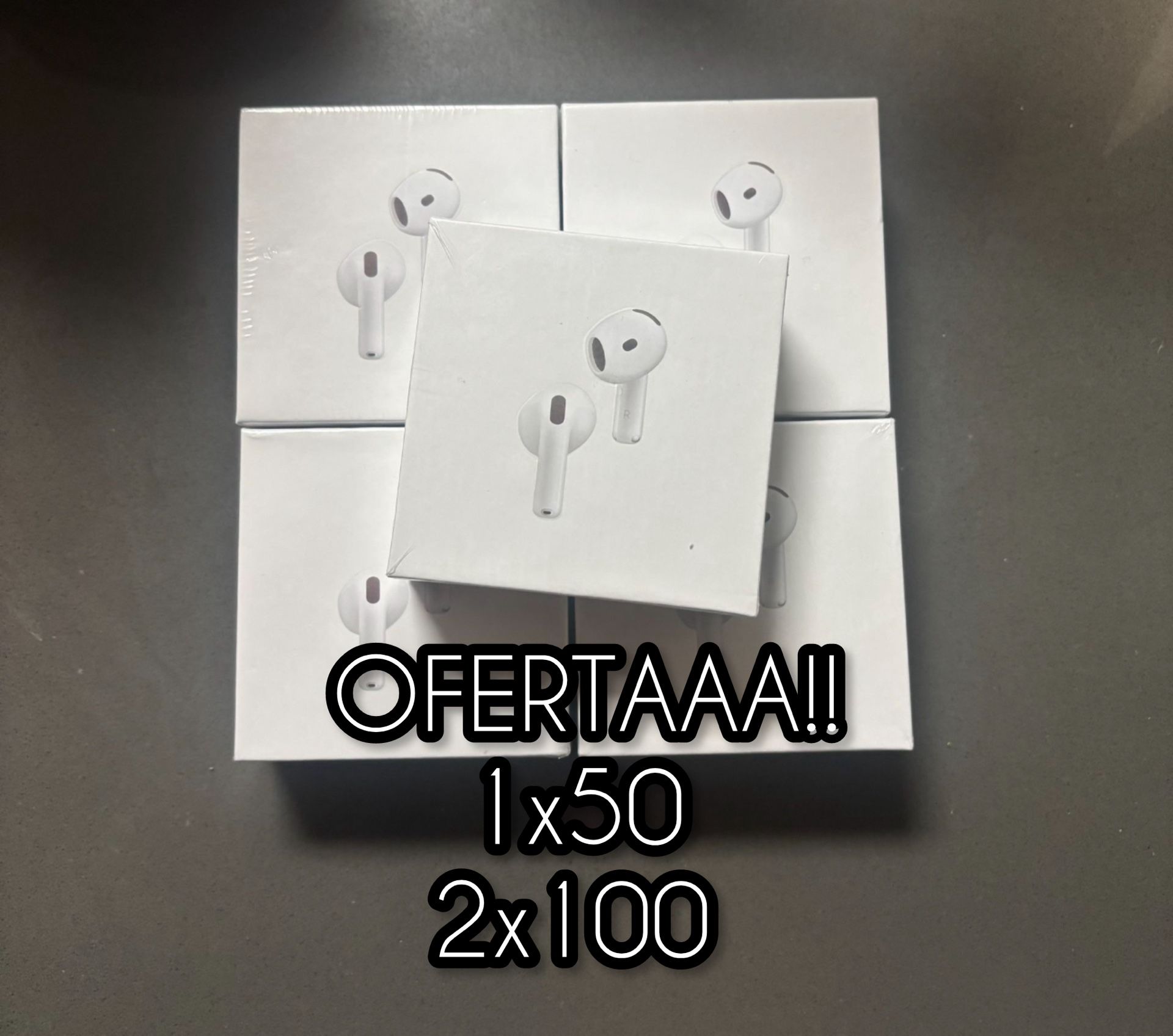 AirPods Brand New OFFER 1X50$ 2x100