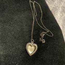 sterling silver heart locket