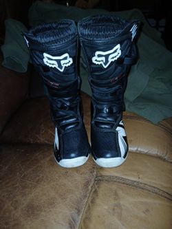 Fox Racing Comp 5 Motorcycle Boots Size Y3