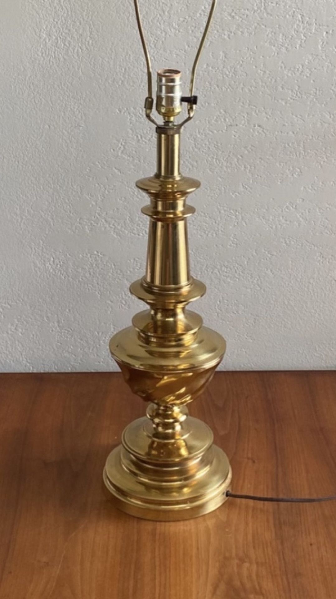 Vintage Solid Brass Lamp