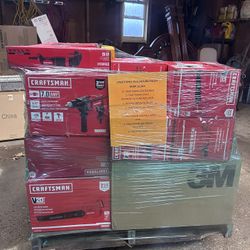 MSRP: $1918 Lowe’s 60% Shelf Pull And 40% Inspected Returns Pallet 