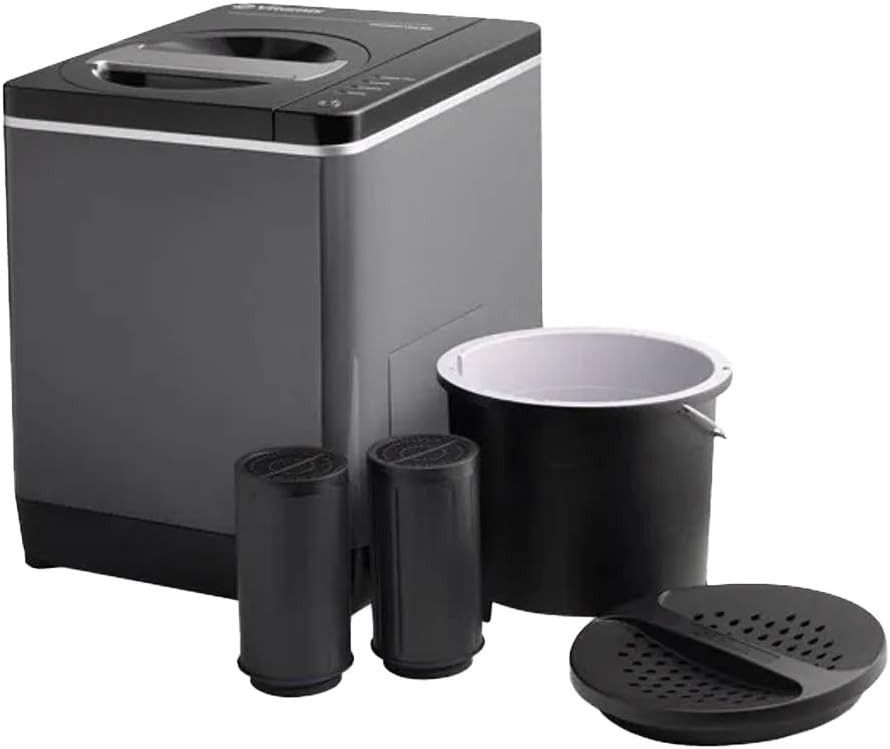 Vitamix FC-50 - Convenient Home Food Processor and Recycler - Kitchen Countertop Compost Bin Alternative - Electric Waste Disposer - Odorless Garbage