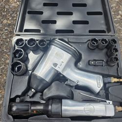 1/2 Inch AIR  Impact Tool & Ratchet 