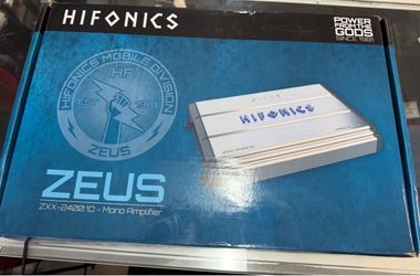 Hifonics Zeus ZXX-2400.1D Mono Amplifier