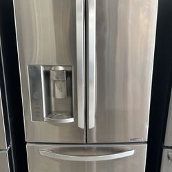 LG 3 Door Fridge Stainless Steel