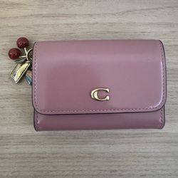 Pink Coach Wallet