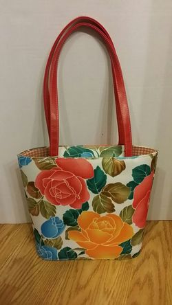 Floral designer bag