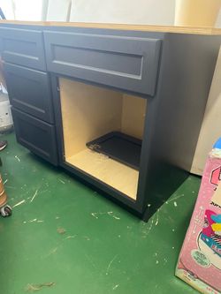 Cabinets black