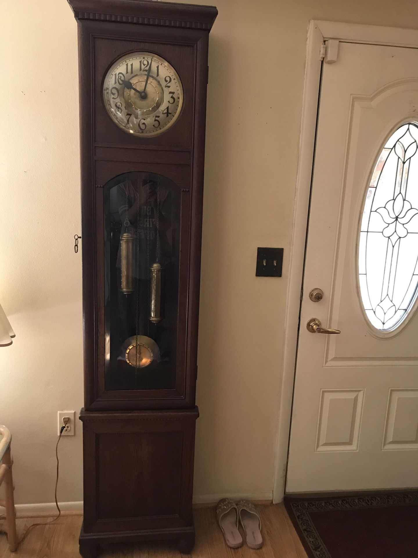European Antique Grandfather Clock