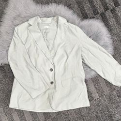 Women's Spring Blazer - A New Day Light Green XXL NWOT