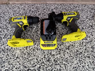 DRILL SET RYOBI