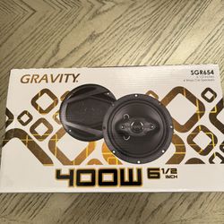 GRAVITY 6 1/2 Inches 4 Ways Car Speakers 400W