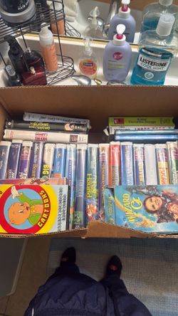 VHS tapes