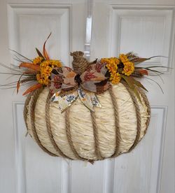 Hanging Pumpkin, Fall Decoration!!