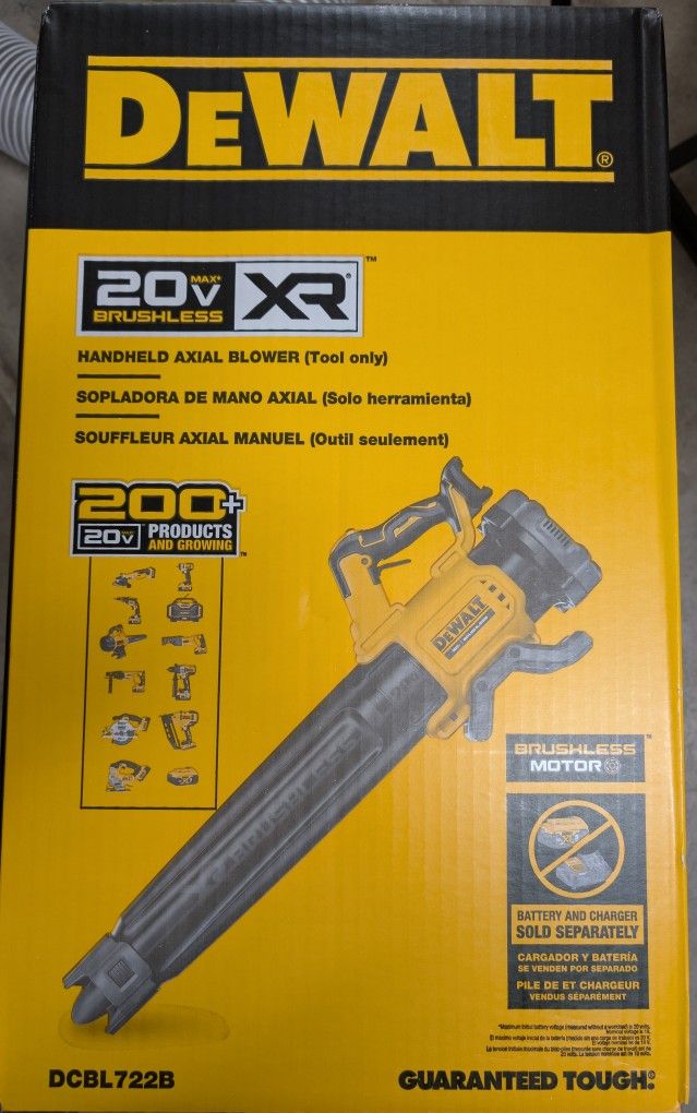 DeWalt 20v Max XR 450 CFM Blower NEW