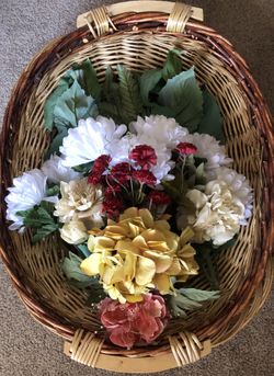 Artificial flowers and greenery bundle