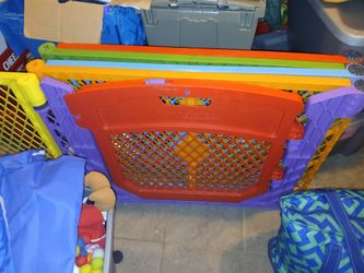 Baby gate 6 panels