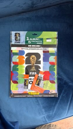 World Cup 2026 album with 5 packets