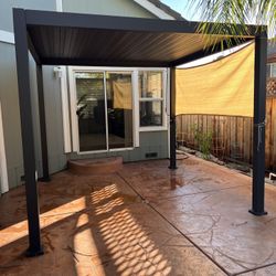  Louvered Patio Pergola 