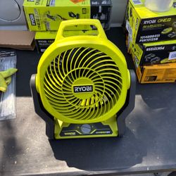 Ryobi ONE+ 18V Whisper Series Hybrid Fan