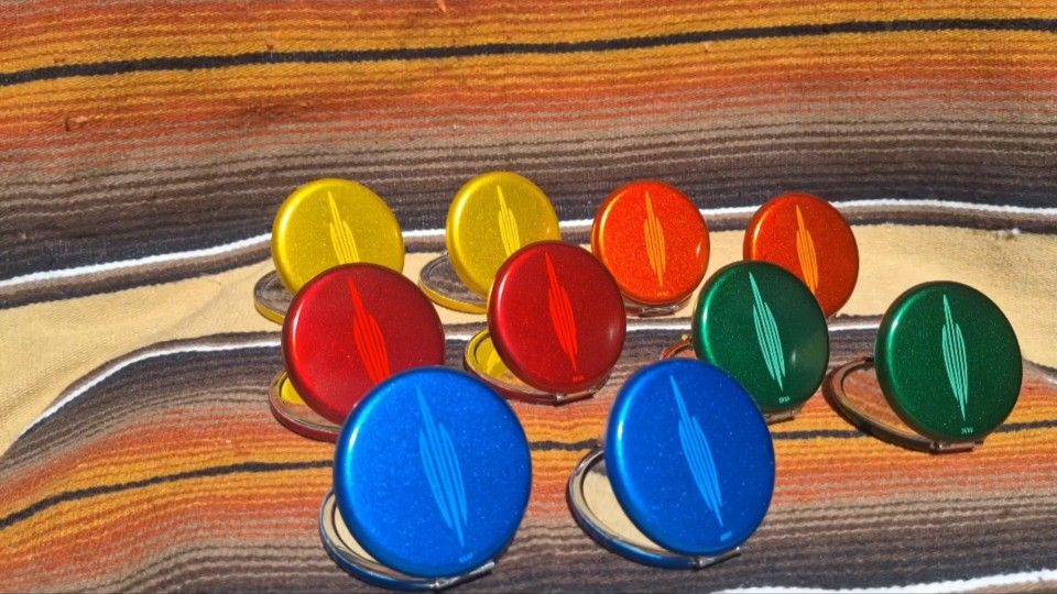 Hand Painted Make Up Compacts