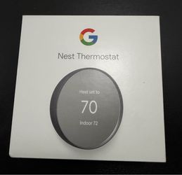 Google Nest Thermostat- Charcol