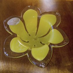 Murano Flower Candle Holder 