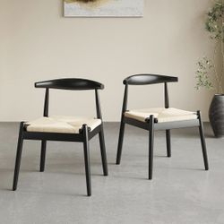 Soohow Dining Chairs Set of 2, Mid Century Modern