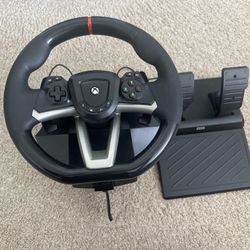Console And PC Wheel And Pedals