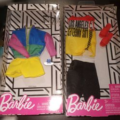 2 Barbie Outfits