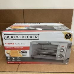 New 4-Slice Toaster Oven