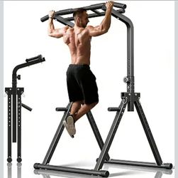 Pull Up Bar, Multi-Function Pull Up Dip Bar Station, Home Gym Workout Strength Training Equipment for Men Women Muscle Building