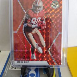 49ers Jerry Rice Refractor Card