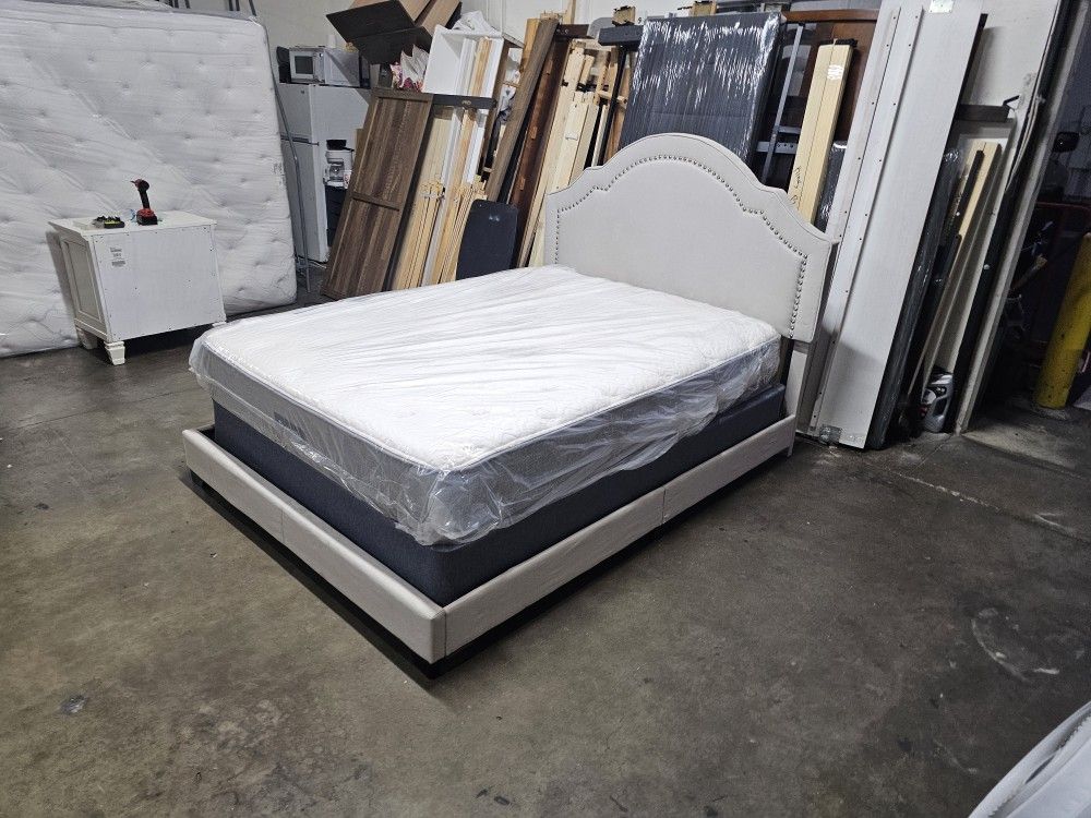 Queen Bed And Mattress