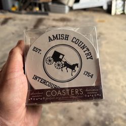Intercourse Pa. Coasters , Packs Of 4 