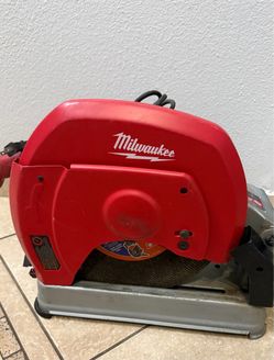🚨USED⚠️ Milwaukee 14 in. 15 Amp Abrasive Cut-Off Machine