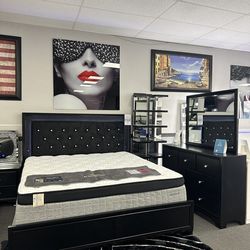 4PC King Bedroom Set