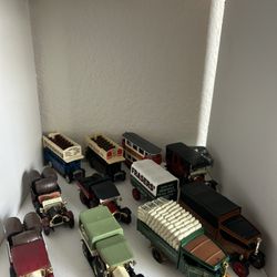 Matchbox Models of Yesteryear Diecast Vehicle Lot Cars Multicolor Vintage Style