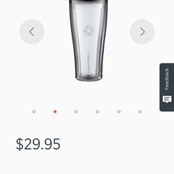 Unused Vitamix 20 oz personal cup with lid