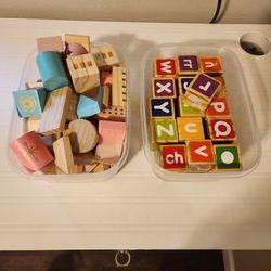 Princess And Alphabet Building Blocks