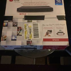 LG Blue ray Player