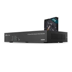 NEW tp-link VIGI Network Video Recorder 2TB 2 cameras Bundle