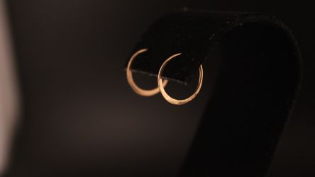 0.5g 14k Small Hoop Earrings
