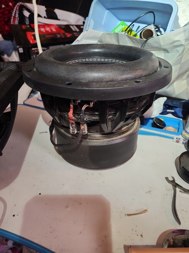 1000 Watt Rms Nemesis 10 Inch Sub Feirce Series