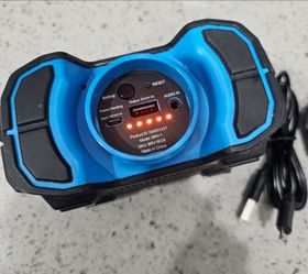 BRAVEN BRV-1 Wireless Portable Bluetooth Speaker Black Blue Waterproof Rugged-Blue/Black