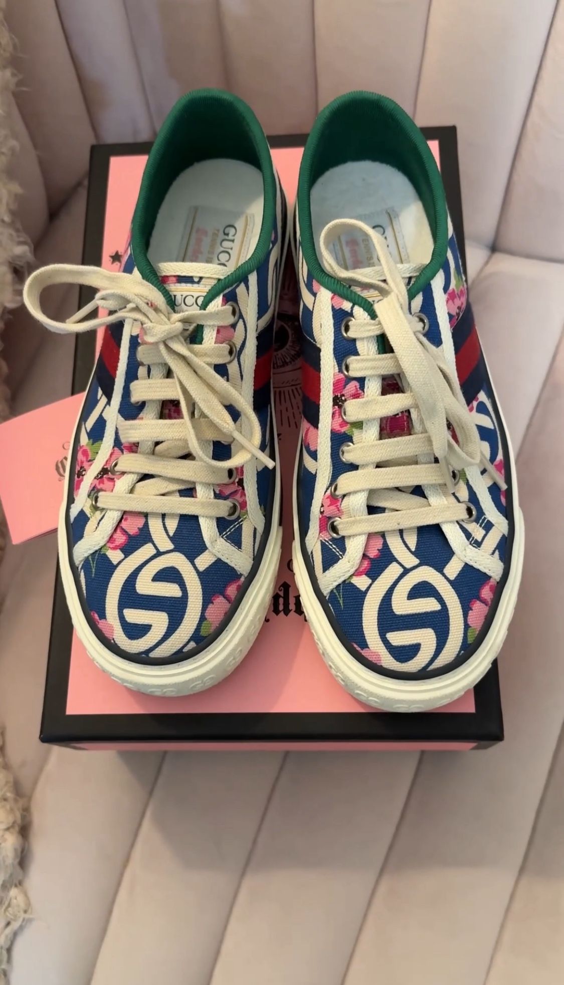 GUCCI Garden Tennis 1977 limited edition size 38