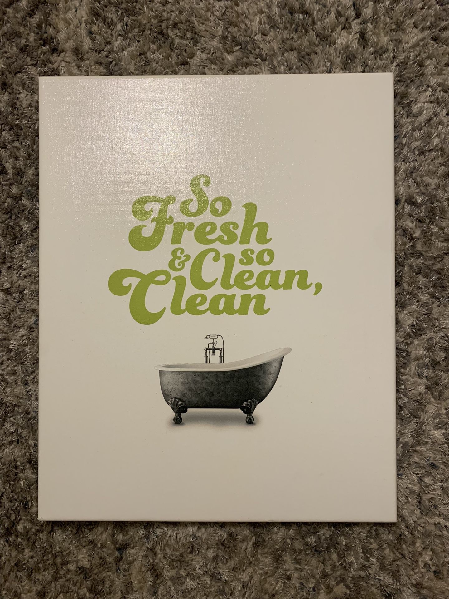 So Fresh So Clean Canvas 