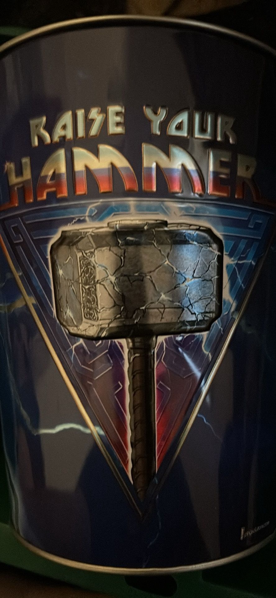 Thor Love And Thunder Cinemark Popcorn Bucket 