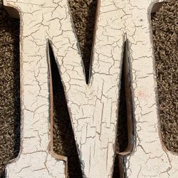 Wooden M