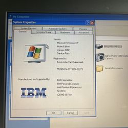 IBM Thinkpad For Sale Pentium 3 , 128 ram 